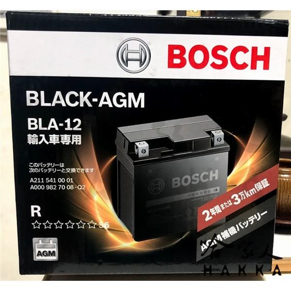 BOSCH AGM BLA-12 12 AH 賓士 BENZ SBC 電瓶 W169 W204 哈雷 機車 電池 哈家人-細節圖6