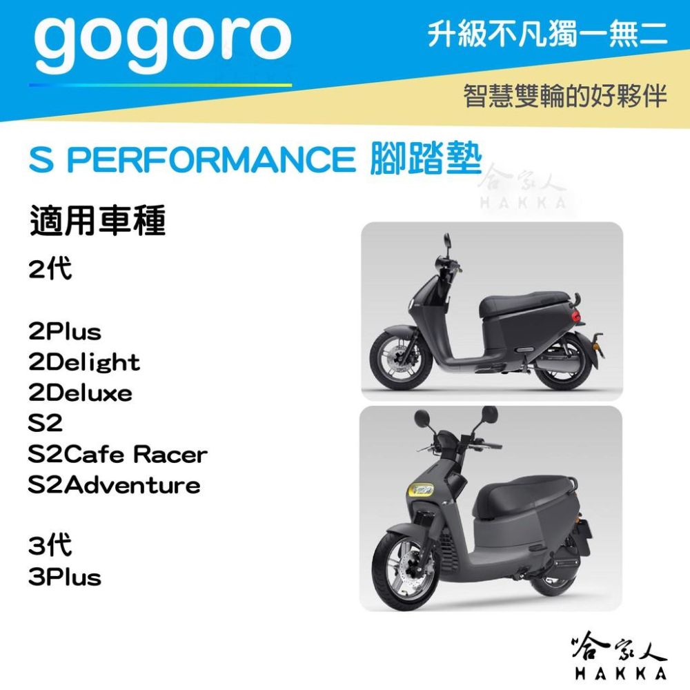 gogoro2 gogoro 3 S版塗裝 EVA 輕防刮腳踏墊 特仕版 腳踏板 踏墊 耐刮 耐磨 鬆餅墊 地墊 哈家人-細節圖2