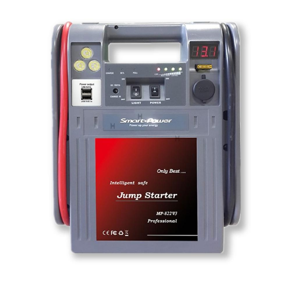 石兆科技 超級電匠 MP822 V3 救車電霸 6000CC 車輛救援 22AH 全新 0V 啟動技術 12V 哈家人-細節圖2