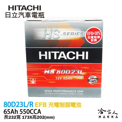 【HITACHI 日立】85D23L RAV4 X-TRAIL 電池 免運 55D23L 免加水電瓶 哈家人