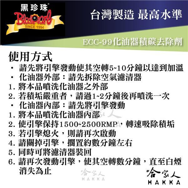 【 黑珍珠 】化油器積碳去除劑 附發票 燃燒室去碳劑 節流閥清潔劑 化清 積碳清潔 化油器清潔 化油器清洗劑 哈家人-細節圖6