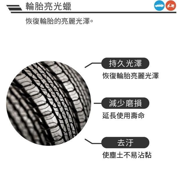 【 黑珍珠 】輪胎亮光蠟 輪胎蠟 洗車蠟 打蠟 打亮 增亮 附發票 恢復輪胎光澤  1000ml 大容量 哈家人-細節圖2