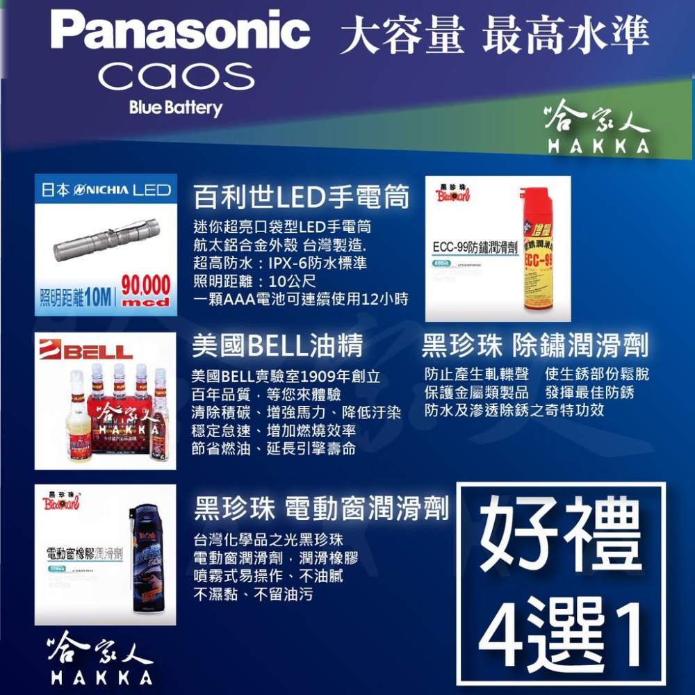 Panasonic 藍電池 T115 怠速起停專用電池 【免運好禮四選一】 I-STOP T110 國際牌 哈家人-細節圖4