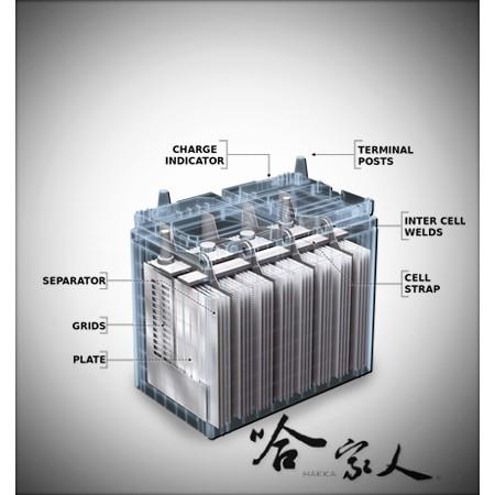 AMARON 愛馬龍 90D23 MAZADA 馬自達 MPV CX9 蓄電池 汽車電池 汽車電瓶 55D23L-細節圖6