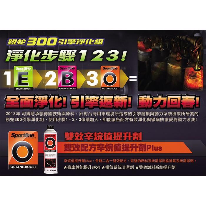 【 Sportline 】雙效辛烷值提升劑 O  司博耐 清洗噴油嘴 減少廢氣排放 清洗噴油嘴 哈家人-細節圖4