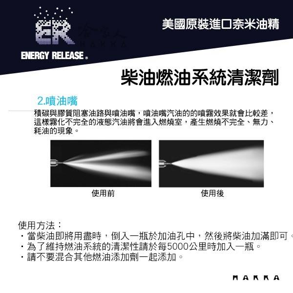 【 ER 奈米油精 】 柴油燃油系統清潔劑 噴油嘴清洗 DPF SCR 清積碳 省油 清洗進氣閥 柴油添加劑 哈家人-細節圖4