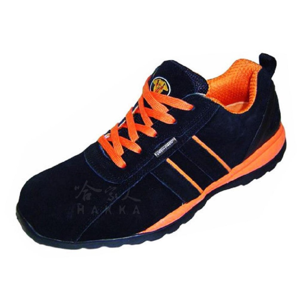 KS凱欣安全鞋 國家級鋼頭保護 超輕量 安全鞋 年輕休閒款 橘黑 備貨齊全 鋼頭安全鞋 工作鞋 休閒鞋 哈家人-細節圖2