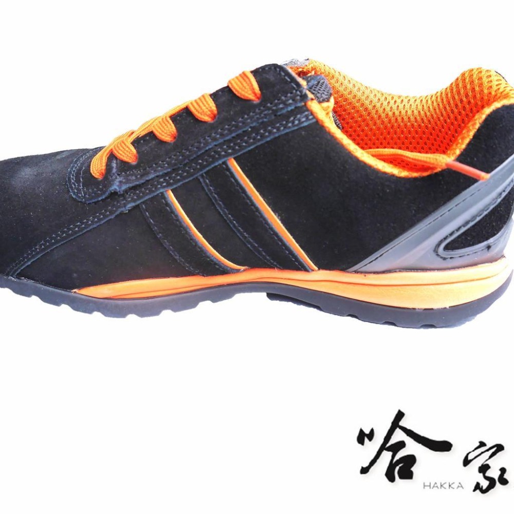 KS凱欣安全鞋 國家級鋼頭保護 超輕量 安全鞋 年輕休閒款 橘黑 備貨齊全 鋼頭安全鞋 工作鞋 休閒鞋 哈家人-細節圖7
