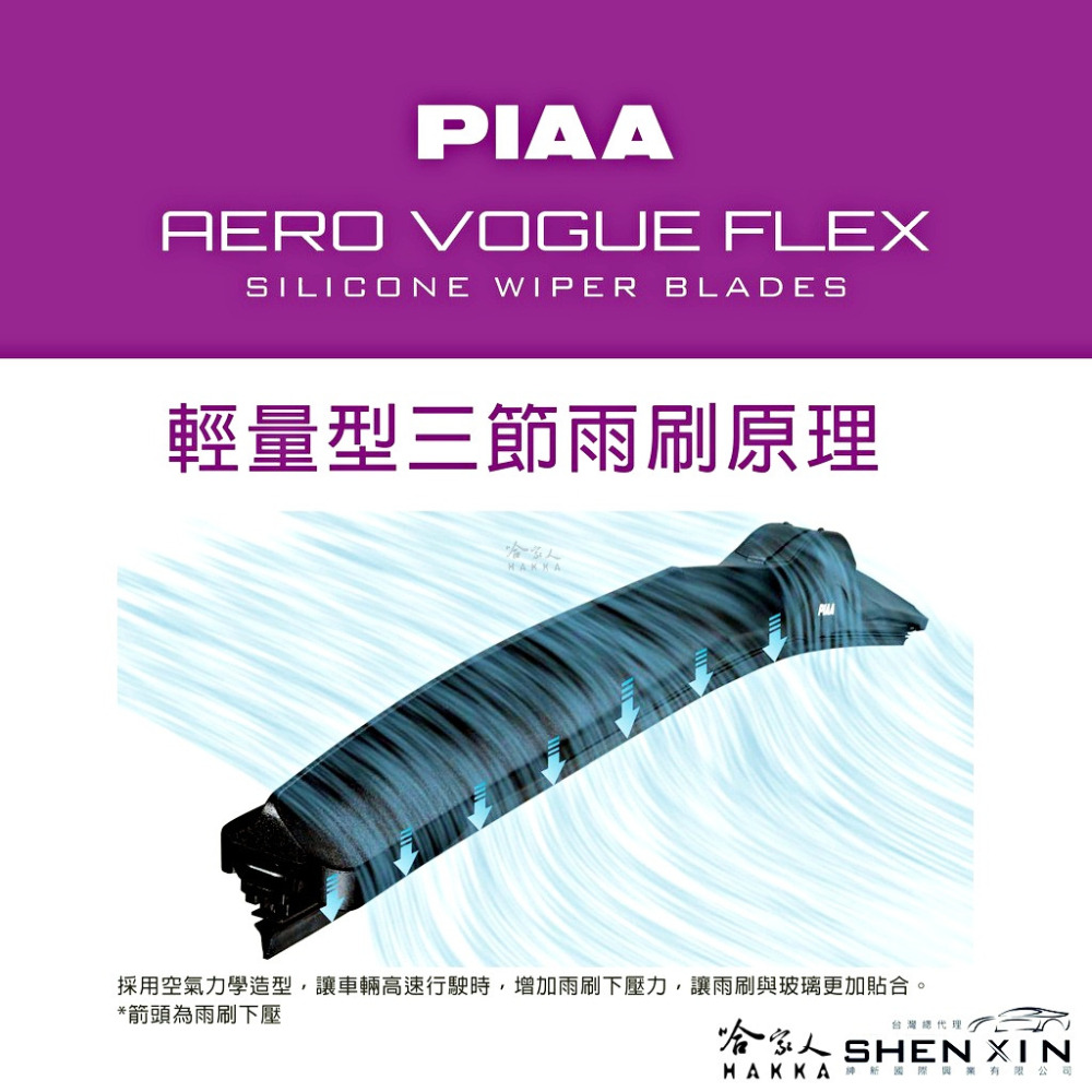 PIAA HONDA HRV 1代 輕量化三節式矽膠雨刷 26 16 免運 贈雨刷精 16~22年 hrv 哈家人-細節圖6