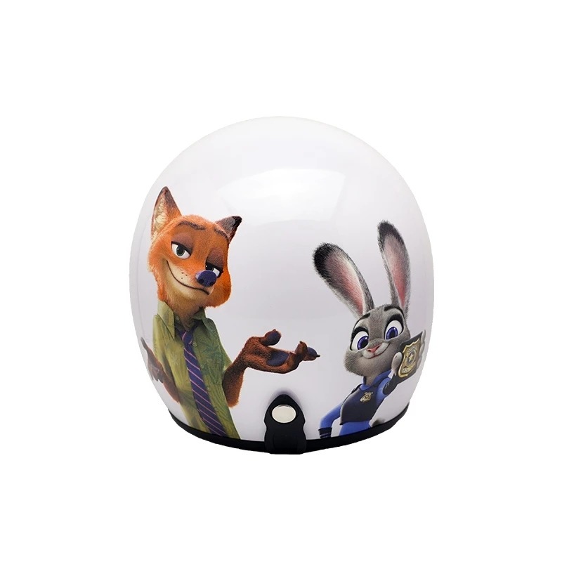 EVO 動物方程式 2 迪士尼正版授權 台灣製造 騎士帽 機車安全帽 3/4安全帽 Judy 尼克 全罩安全帽 哈家人-規格圖11