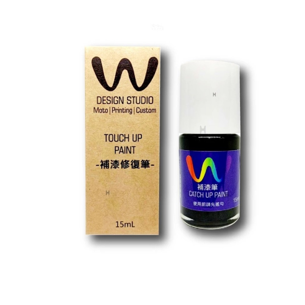 WDESIGN YAMAHA 勁戰 七代 適用 補漆筆 機車補漆筆 澀谷青 消光黑 山葉 7代 CYGNUS 哈家人-規格圖9