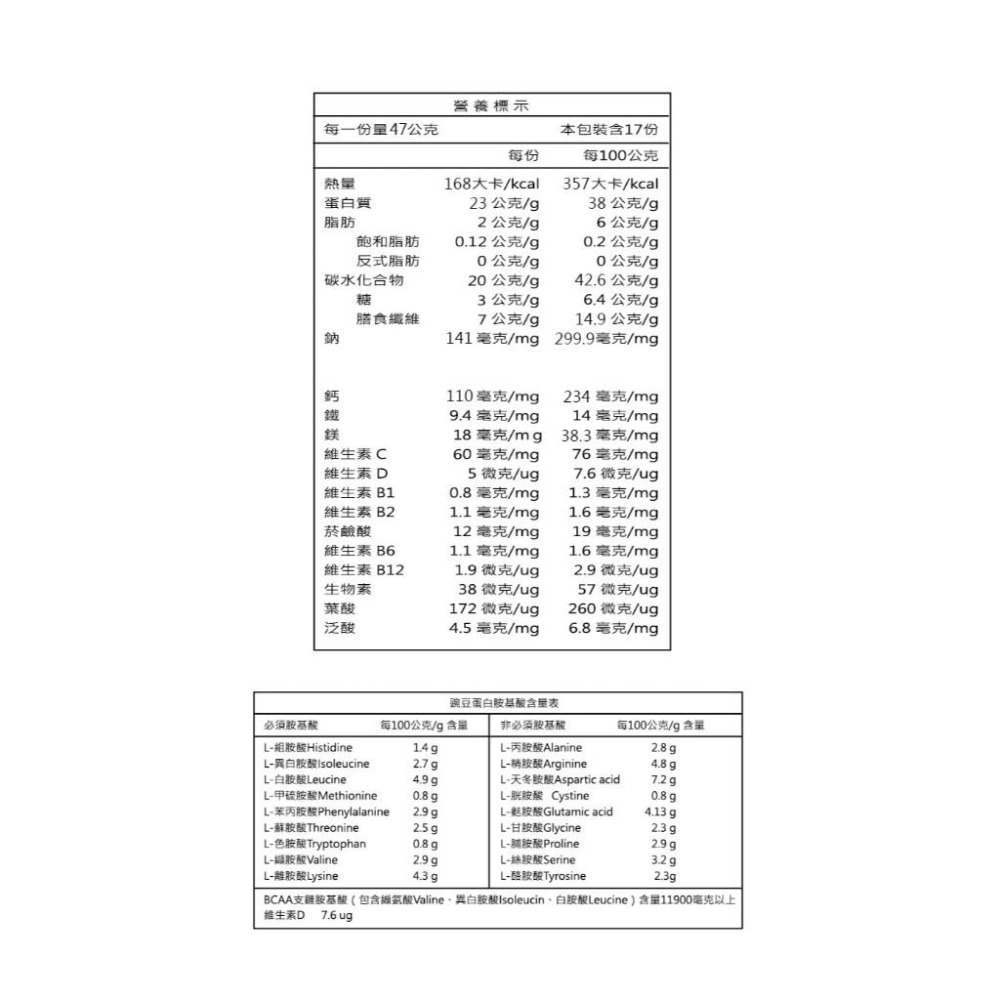 大補鐵全效蛋白飲 800公克/瓶-細節圖5
