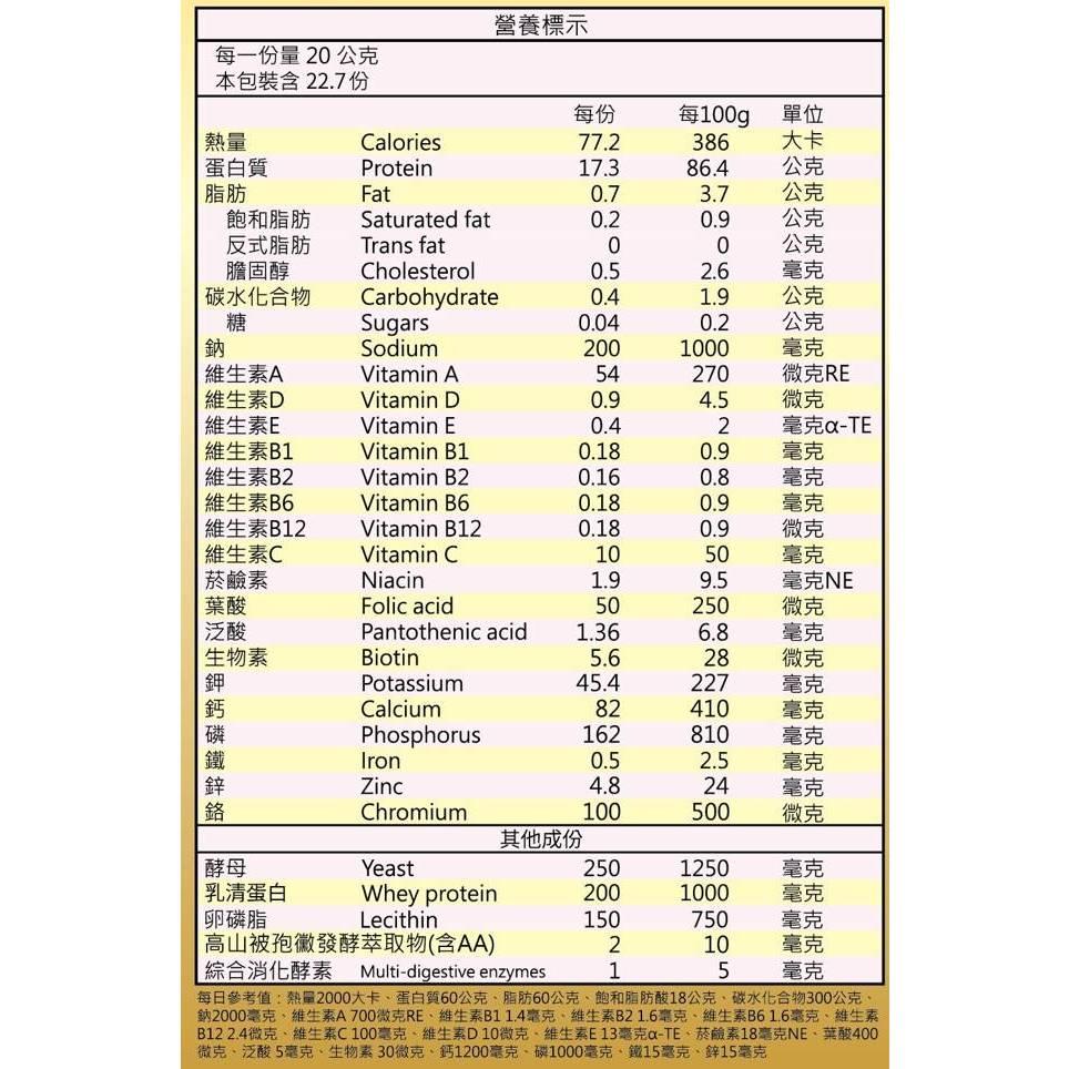 超吉補 優蛋白 454g/罐-細節圖2