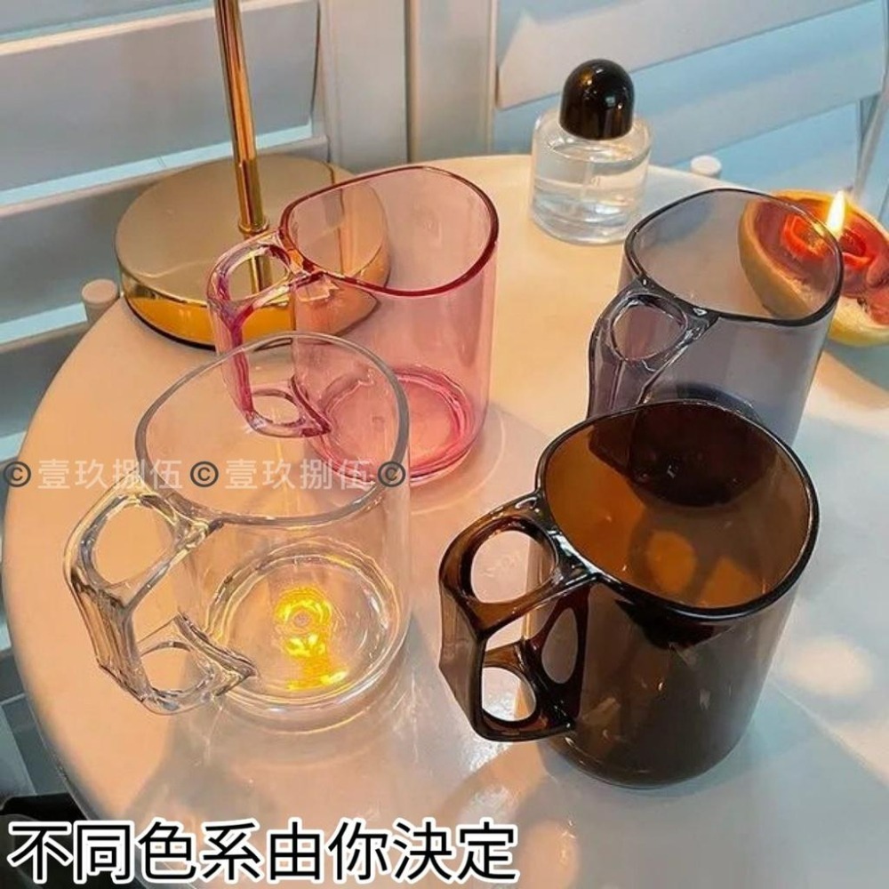 透明漱口杯 透明 漱口杯 瀝水牙刷漱口杯 杯子《1985life 生活》牙刷收納杯 衛浴 浴室 北歐風 簡約 浴室用-細節圖4