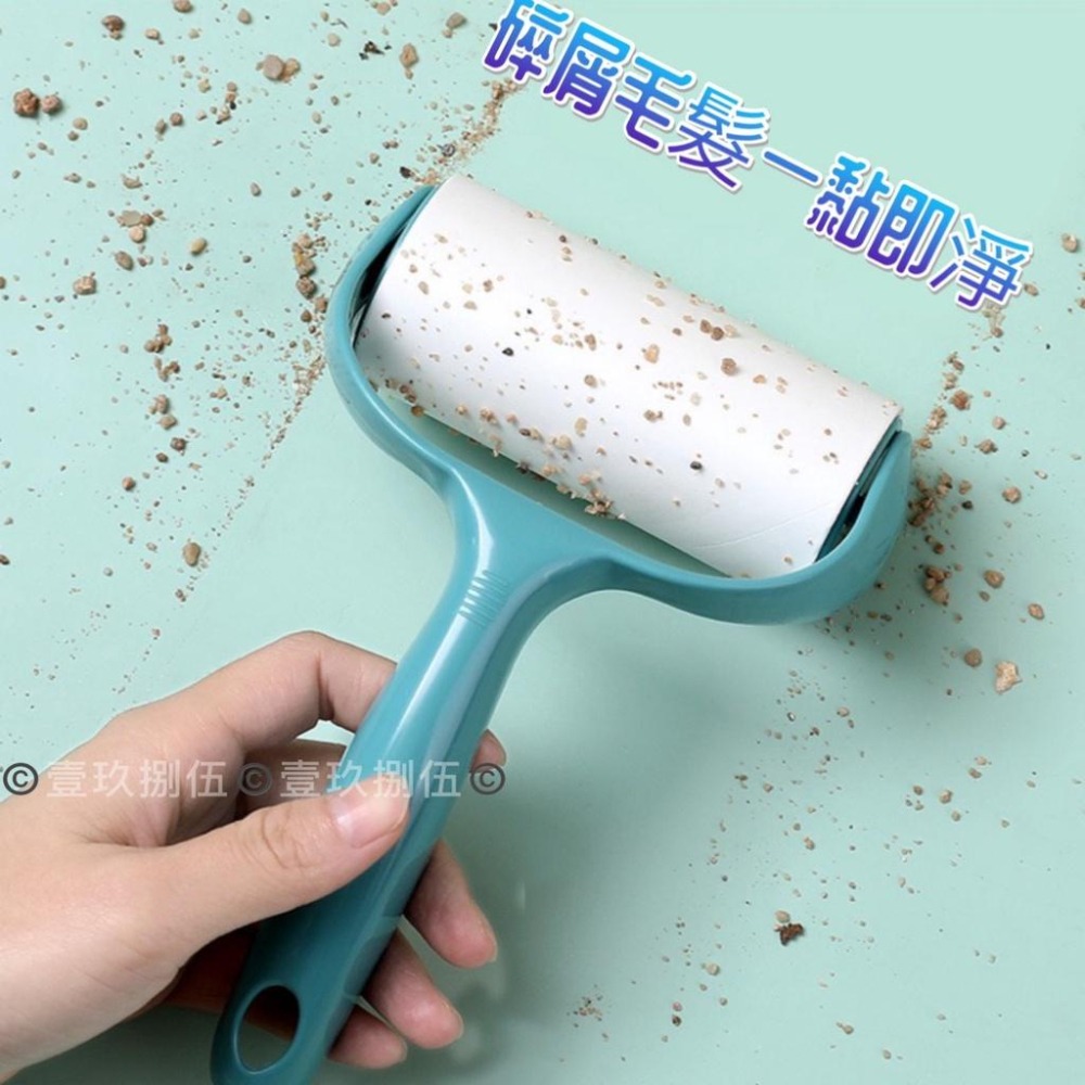 黏毛滾輪 黏毛器 可撕式黏毛器 可替換黏毛器《1985life 生活》毛絮滾筒 除塵滾筒 除塵紙 黏毛絮灰塵 黏毛髮毛屑-細節圖5