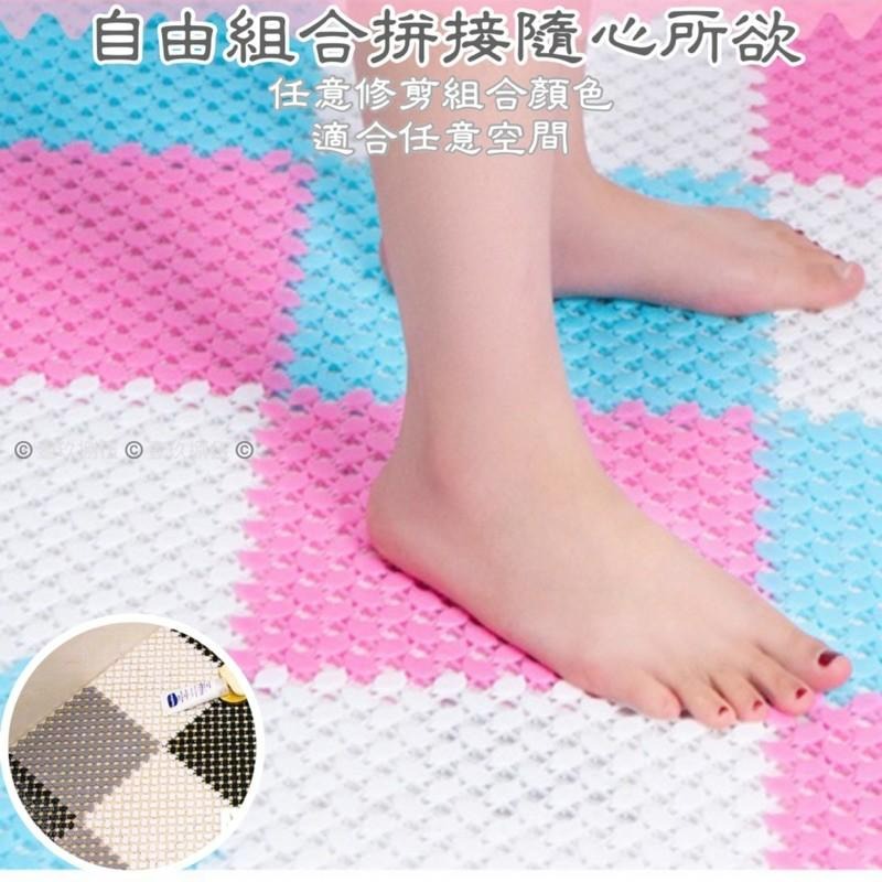 地墊 拼接地墊 浴室防滑墊 可剪裁地墊 淋浴墊《1985life 生活》浴室 拼接 防滑墊 止滑拼接墊 拼接防滑 DIY-細節圖3