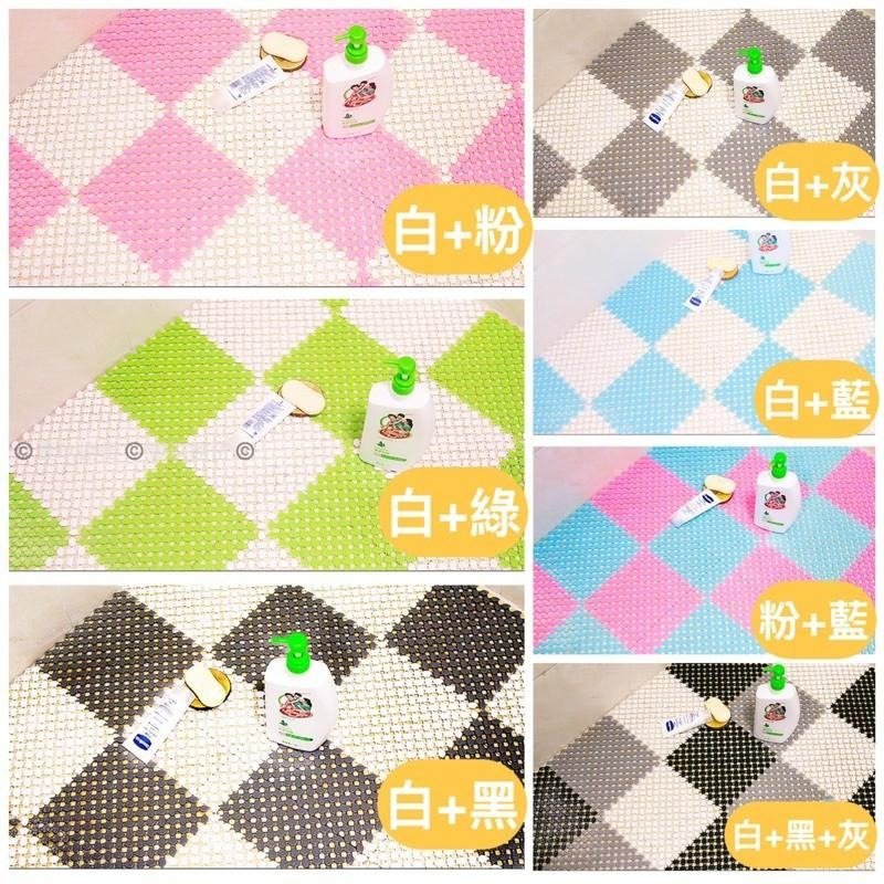 地墊 拼接地墊 浴室防滑墊 可剪裁地墊 淋浴墊《1985life 生活》浴室 拼接 防滑墊 止滑拼接墊 拼接防滑 DIY-細節圖5