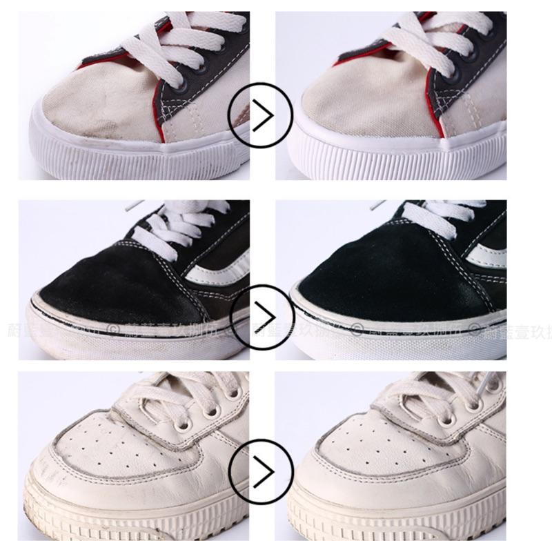 小白鞋神器刷 清洗 擦白鞋清潔劑 增白劑 去污《1985life 生活》亮白 擦鞋劑 小白鞋增白刷 清潔 增白 洗鞋-細節圖4