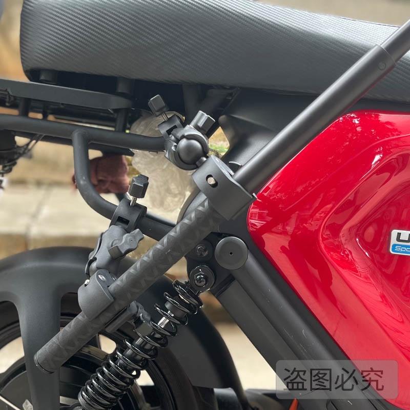 現貨 insta360 X3 ONE X2 RS 機車 檔車 自行車 支架 延長桿 隱形桿 固定自拍桿 固定夾具-細節圖5