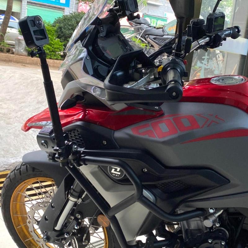 台南現貨 insta360 X3 ONE X2 R RS 全景相機車把支架 自行車 擋車 重機 檔桿 支架 適用-細節圖6