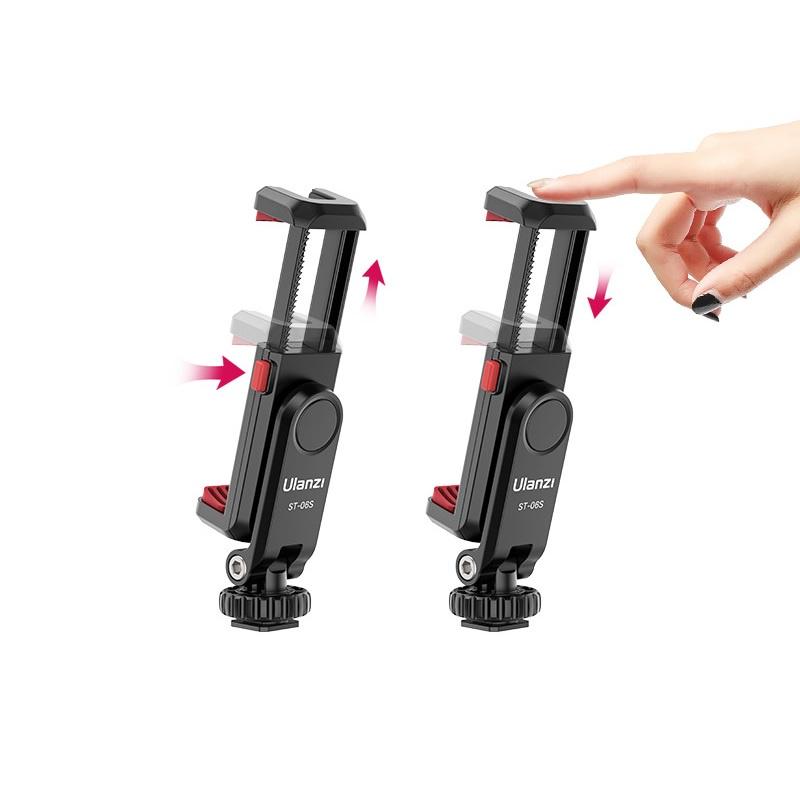 台南現貨 Ulanzi 旋轉手機夾 旋轉冷靴手機夾 冷靴 熱靴 手機夾 ST-06 ST-06S-細節圖5
