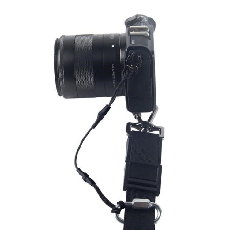 台南現貨 安全繩扣 相機安全繩 單眼相機肩帶固定器 高強度碳纖維 相機背帶 安全繩扣 固定扣繩 承重2KG 保護繩-細節圖3