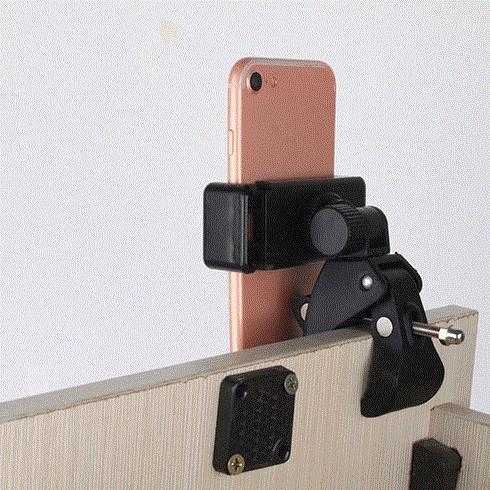 台南現貨 主播直播手機夾 單車支架 自行車夾 大力夾 支架 180度 insta360 GORPO 全景 運動 相機-細節圖7