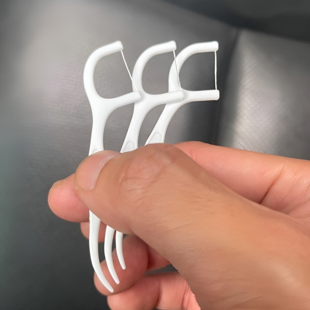 【圓比雜貨鋪】牙線棒(100支x5包)-細節圖3