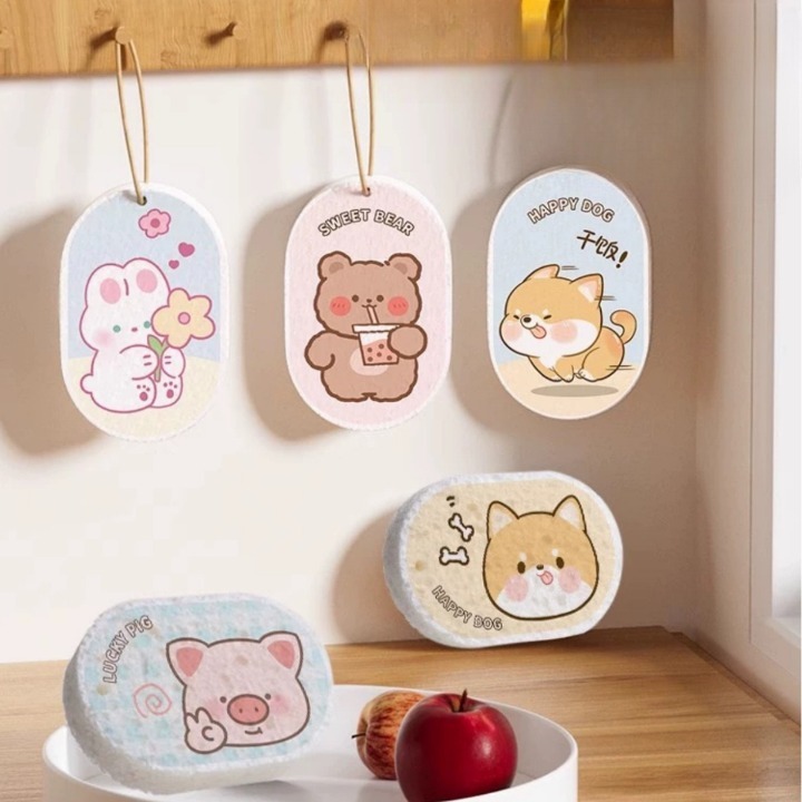 【圓比雜貨鋪】木漿海棉 洗碗海棉-規格圖5