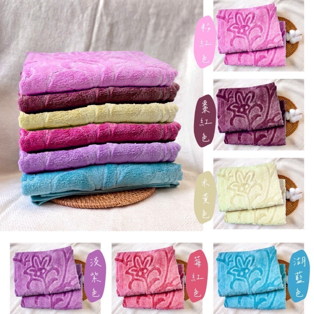 👍凱美棉業｜MIT台灣製 純棉厚實精緻壓花枕巾 一對2入組 多款色系-細節圖8