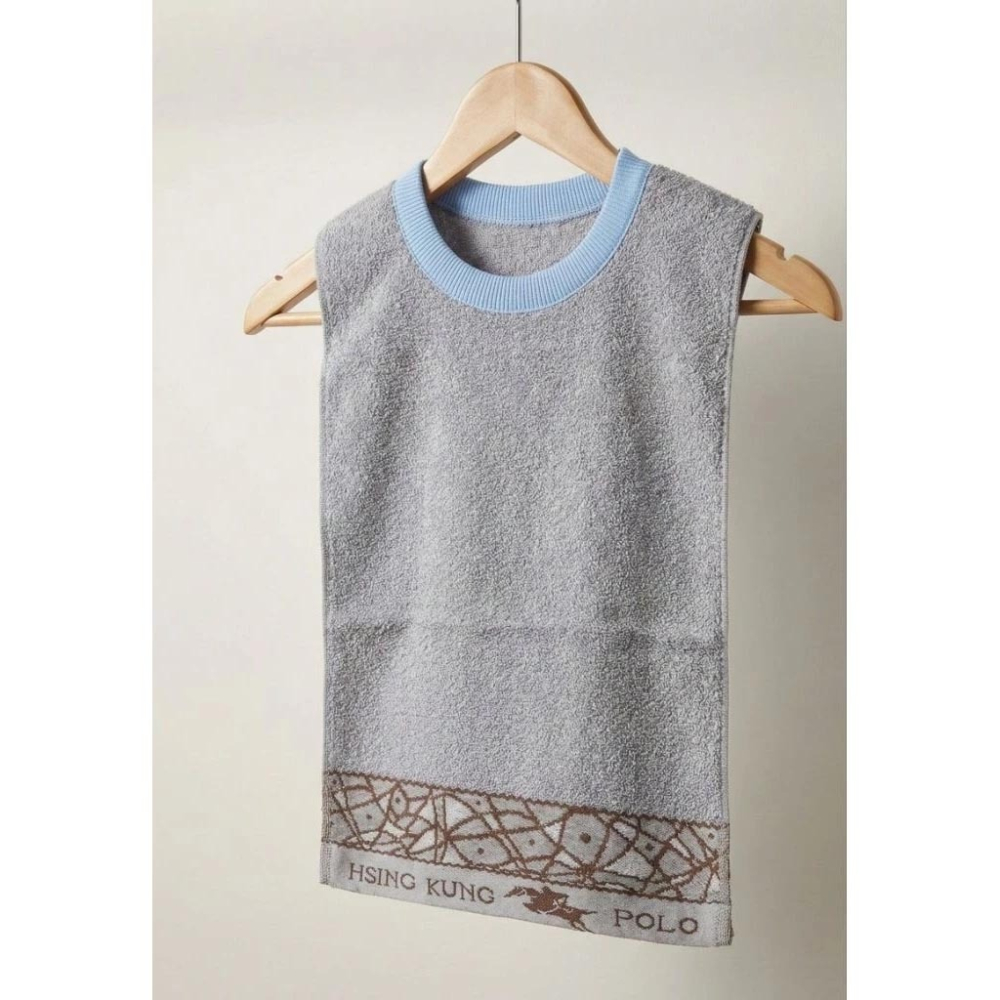 👍凱美棉業｜MIT台灣製造 純棉透氣成人圍兜/口水巾 印花款-細節圖8