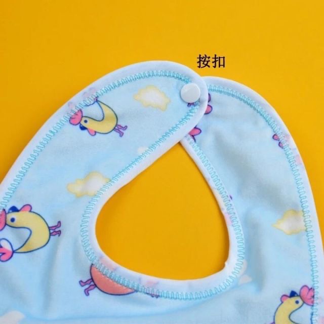 👍凱美棉業｜台灣現貨！新款時尚可愛寶寶 防水口水巾兒童卡通U型-細節圖4