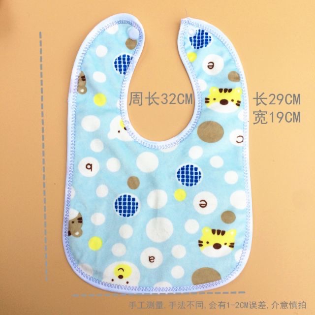 👍凱美棉業｜台灣現貨！新款時尚可愛寶寶 防水口水巾兒童卡通U型-細節圖6