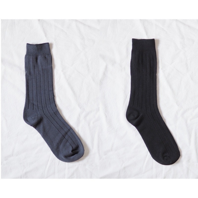 👍凱美棉襪業｜MIT台灣製 素色純棉中筒襪 加大款 男襪-細節圖9