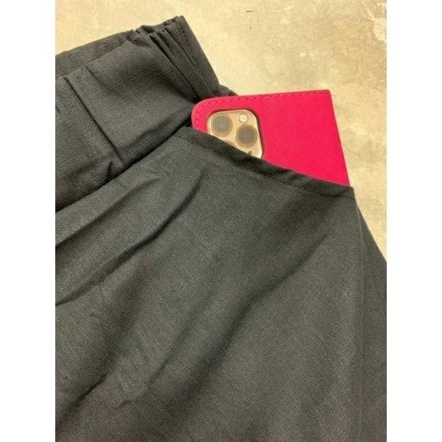 👍凱美棉業｜頂級 棉麻休閒復古寬鬆七分褲裙-細節圖4