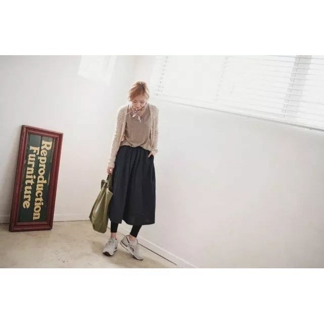 👍凱美棉業｜頂級 棉麻休閒復古寬鬆七分褲裙-細節圖9