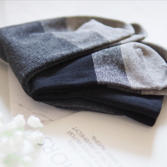 💖👍凱美棉襪業｜MIT台灣製寬口竹炭消臭襪-經典條紋款-細節圖8