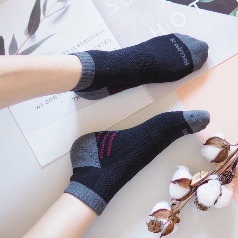 👍凱美棉業｜ MIT台灣製 高品質全方位 凱美獨家高效能除臭運動襪 酷炫黑-細節圖4