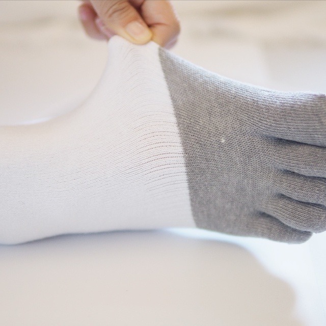 👍凱美棉業｜MIT台灣製 平面式低筒竹炭五趾襪-細節圖8
