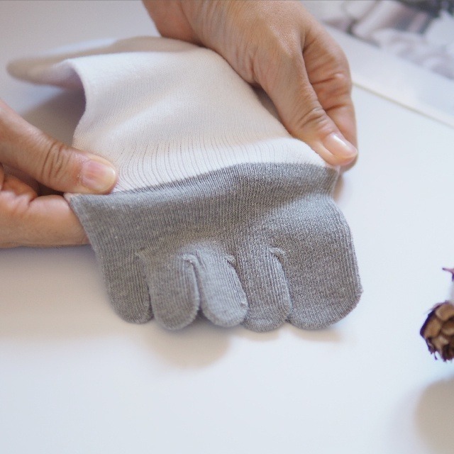 👍凱美棉業｜MIT台灣製 平面式低筒竹炭五趾襪-細節圖9