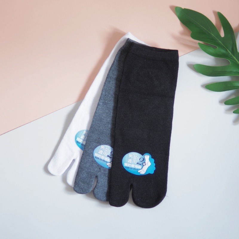 👍凱美棉襪業｜MIT台灣製 素面二趾船型襪 木屐襪/足袋 男女適用 凱美棉業-細節圖7