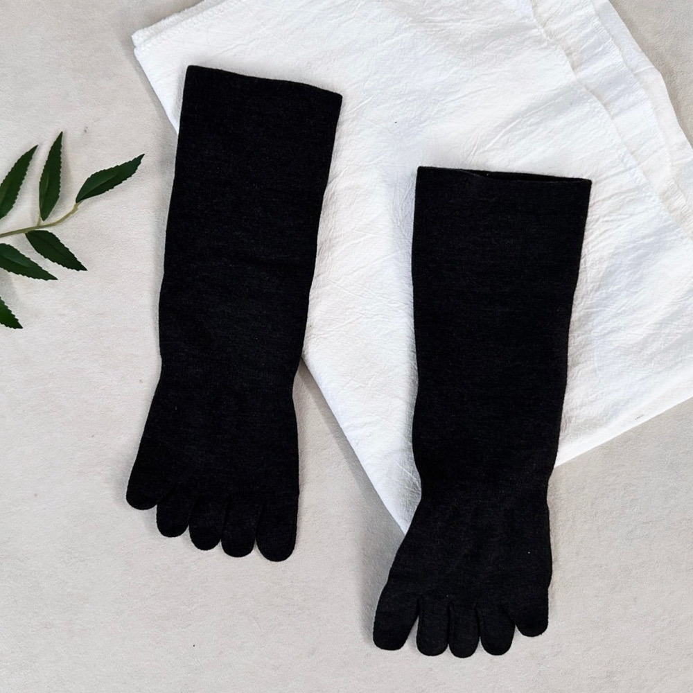 👍凱美棉業｜日本銀離子寬口五趾襪 除臭抗菌機能襪 無痕一體成型編織法-細節圖5