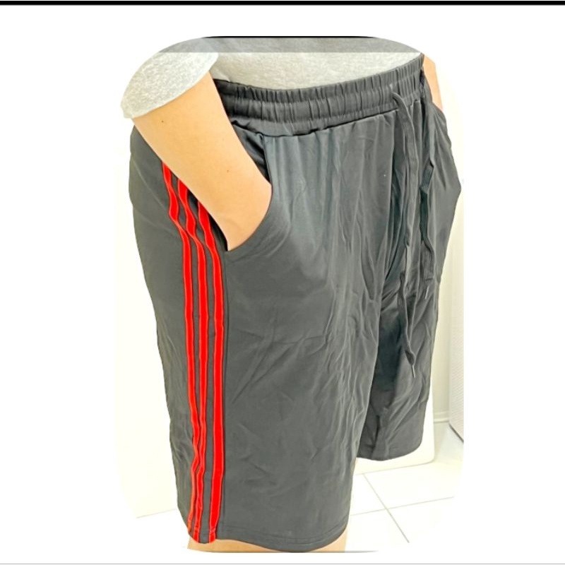 👍凱美棉業｜柔軟透氣機能五分休閒褲（男女適穿） 隨機出色-細節圖3