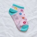 👍凱美棉業｜MIT台灣製 40支精梳棉止滑兒童短襪 小花款-規格圖9