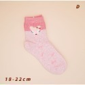 👍凱美棉業｜MIT台灣製 純棉舒適造型大童襪 粉系愛心款 18-22cm-規格圖9