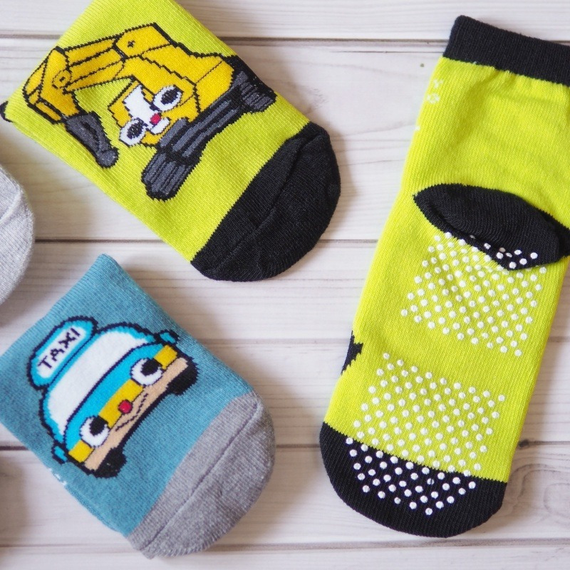 👍凱美棉襪｜ MIT台灣製 純棉止滑直版造型童襪 凱美棉業 13-16CM-細節圖4