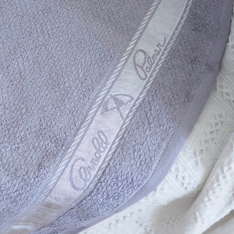 👍凱美浴巾｜ MIT台灣製 雨傘牌 LOGO浴巾頂級12兩超厚實浴巾 純棉緞檔-細節圖5