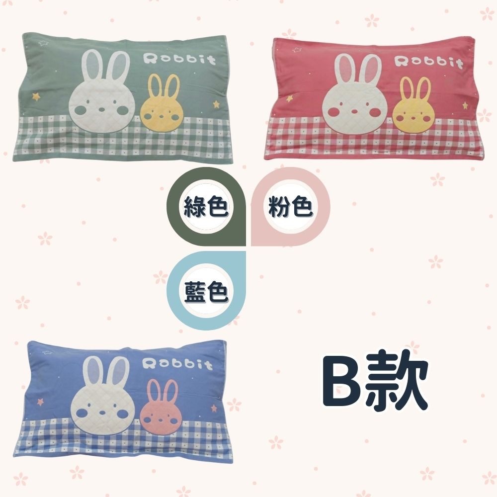 👍凱美棉業｜精品一對2入 純棉三層紗枕巾/枕頭巾 多款樣式-細節圖6