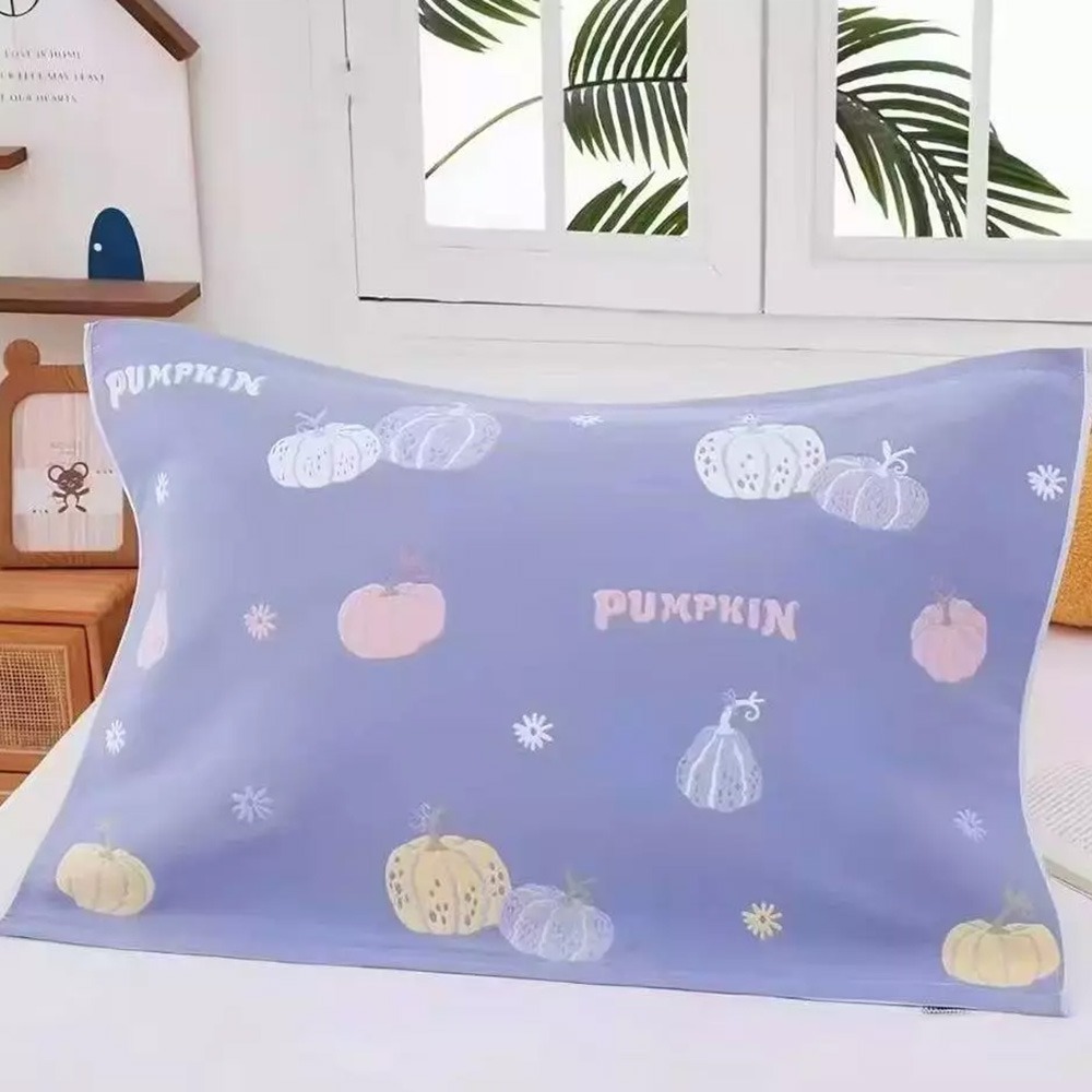 凱美棉業｜精品一對2入 純棉三層紗枕巾/枕頭巾 多款樣式-規格圖9