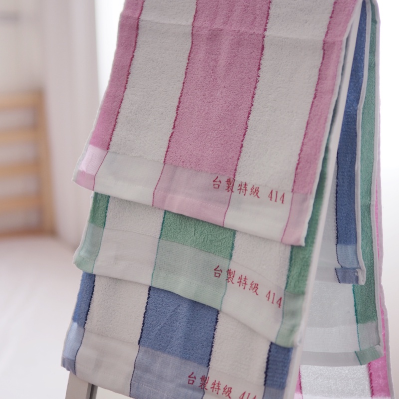 👍凱美棉業｜一打價！MIT台灣製 32兩特級傳統414毛巾 復古雙色毛巾~熱賣-細節圖7